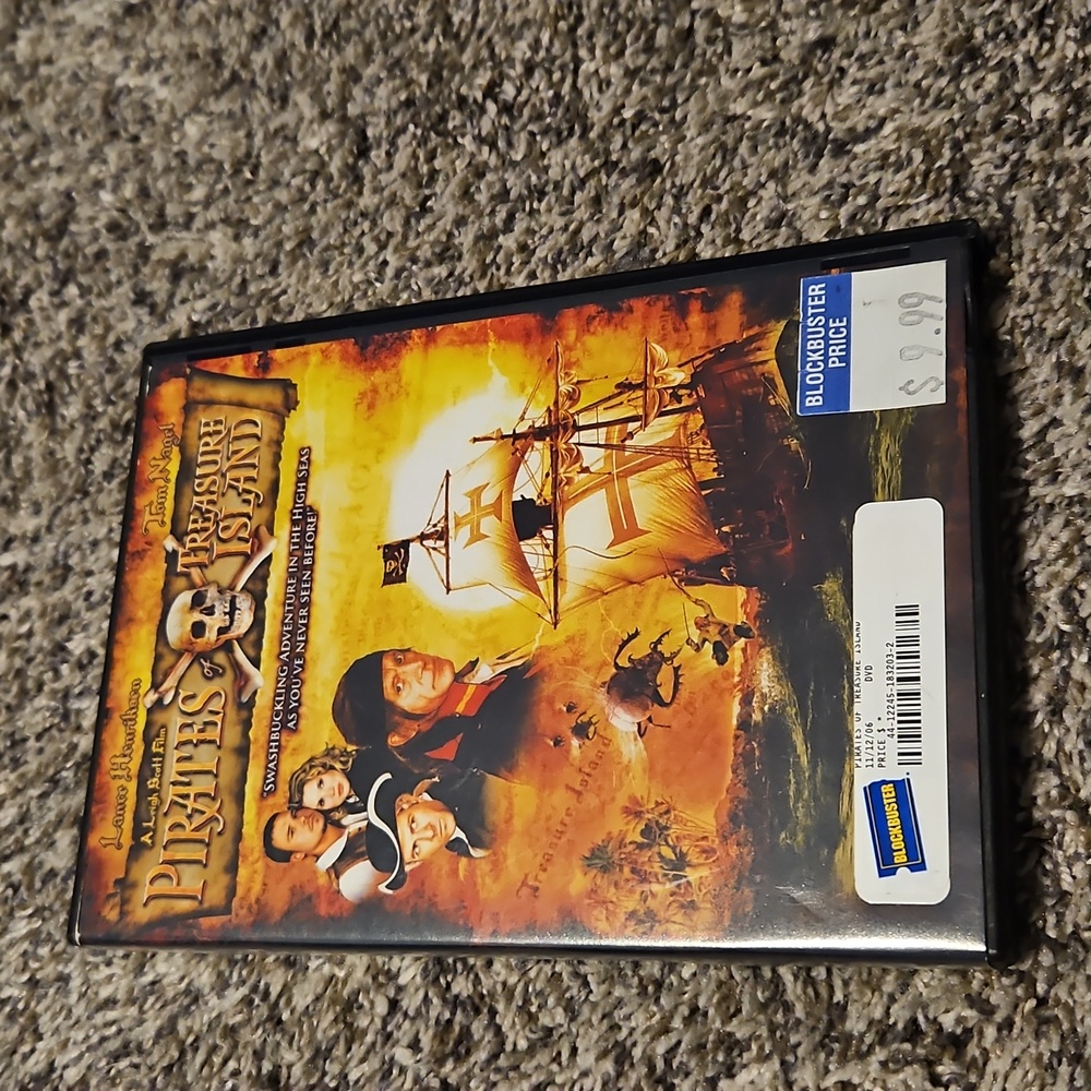 Pirates Treasure Island DVD